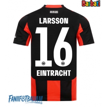Eintracht Frankfurt Hugo Larsson #16 Tricou Fotbal Replică 2025-26 Barbati Acasa